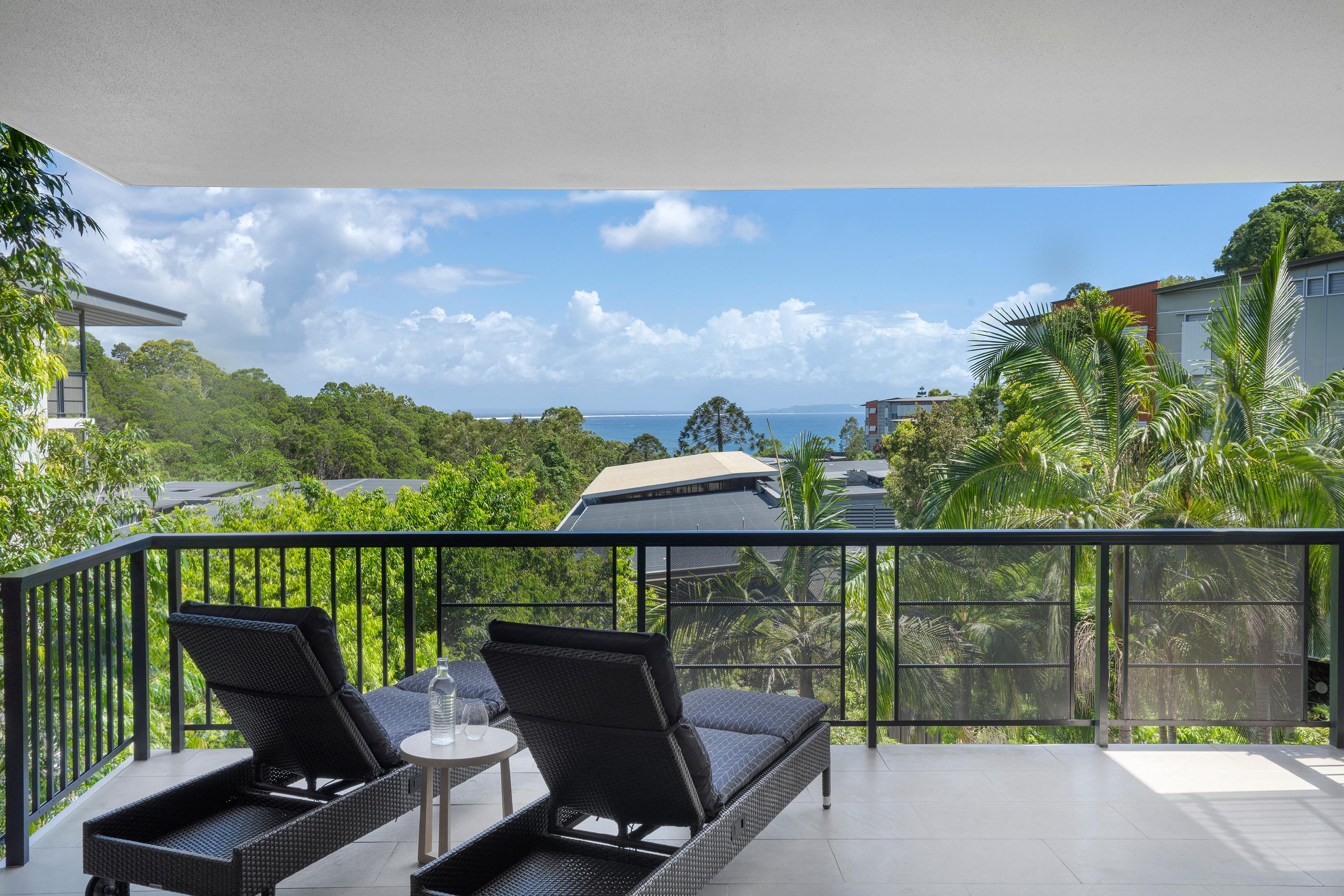 Peppers Noosa Resort And Villas Eksteriør bilde View from the hotel